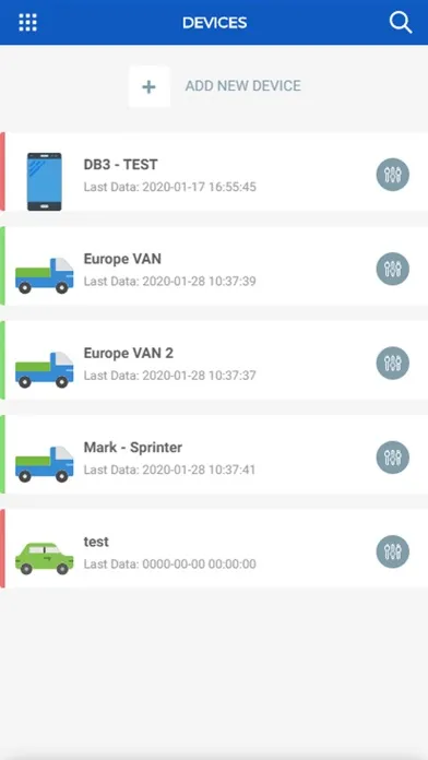 Tangkapan skrin My Tracker Login