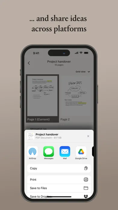 تصاویر reMarkable mobile