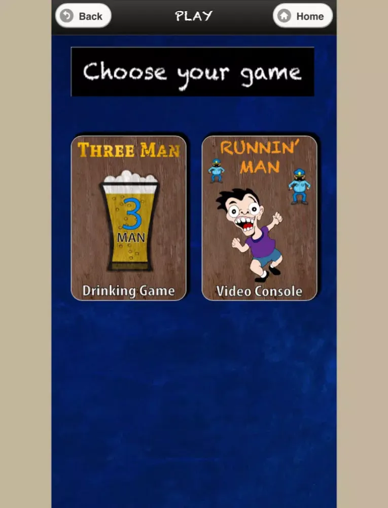 Three Man - Tipsy Games iPad  스크린샷