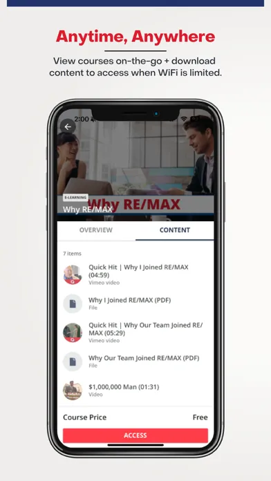 RE/MAX University Ekran Görüntüleri