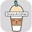 Share A Coffee Stickers Share A Coffee Stickers