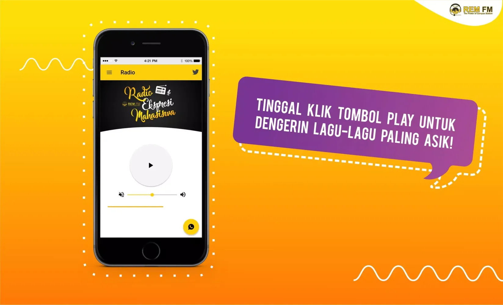 Radio REM UNNES Screenshots