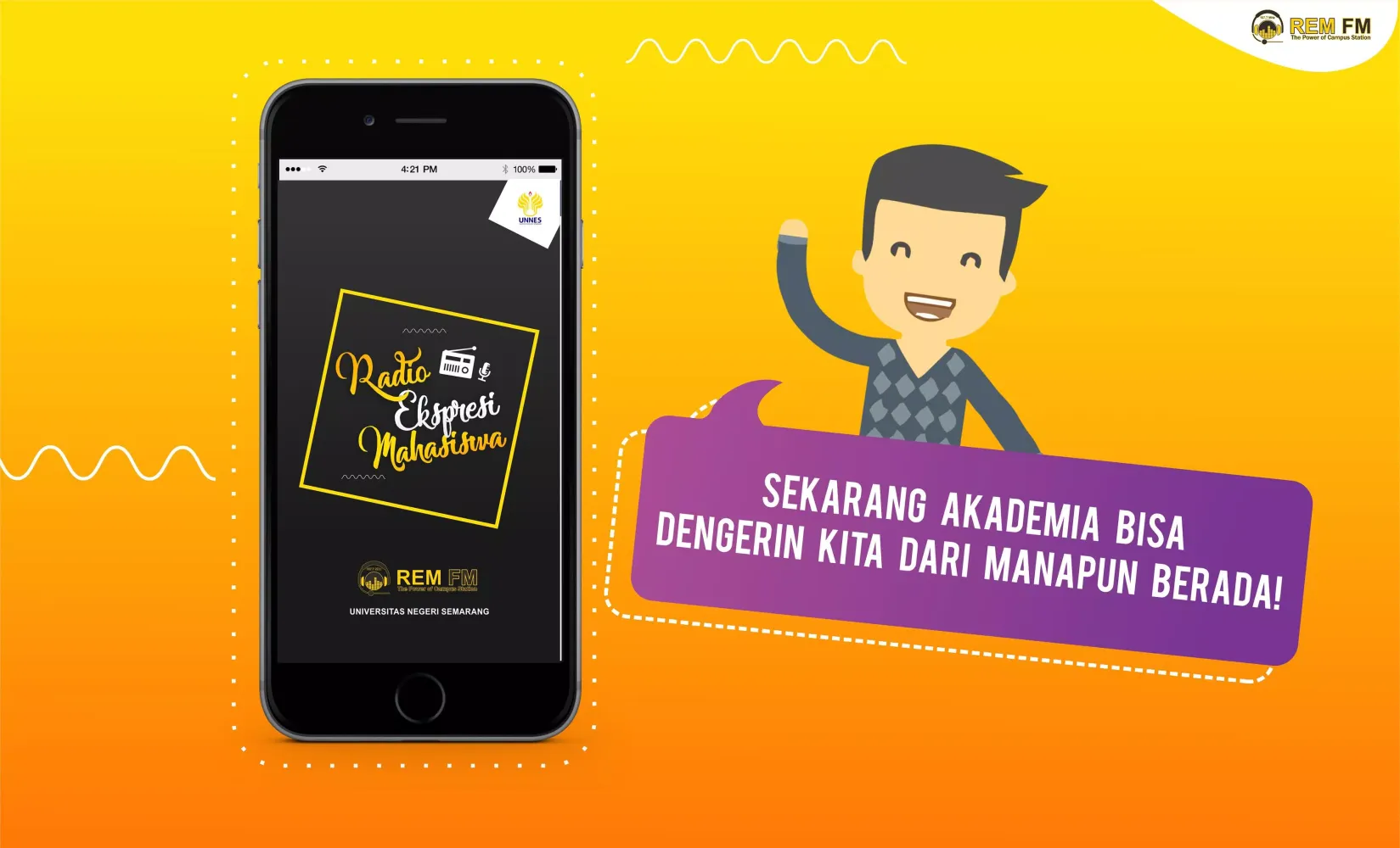 Radio REM UNNES Screenshots