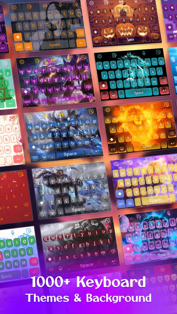 Keyboard Maker: Keyboard Theme スクリーンショット