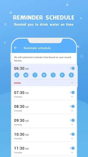 Water Reminder - Remind Drink Screenshots