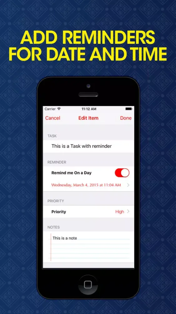 Remind List+ স্ক্রিনশট