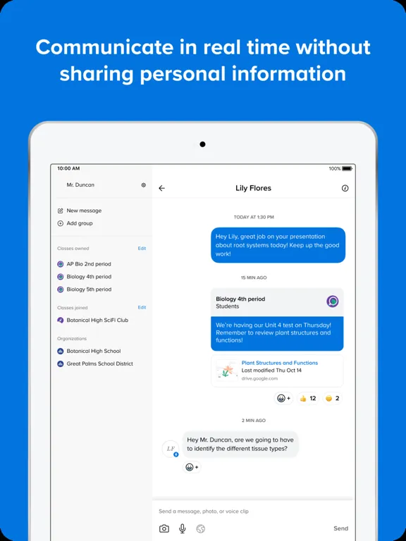 تصاویر Remind: School Communication iPad 