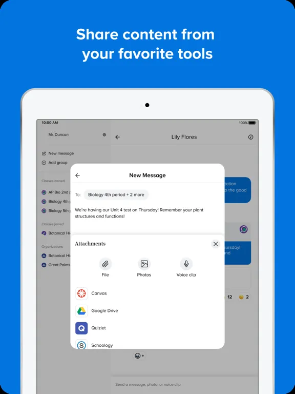 تصاویر Remind: School Communication iPad 