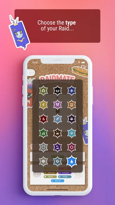 Capturas de tela do Raidmate for Scarlet & Violet