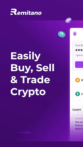 Screenshot di Remitano - Buy & Sell Bitcoin