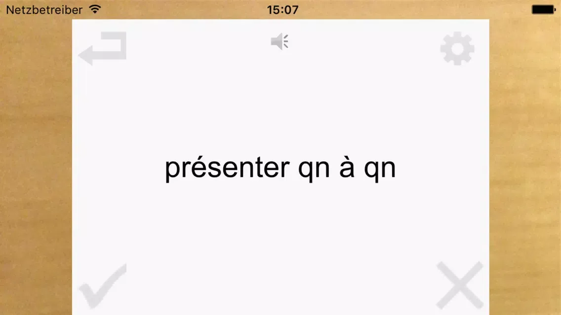 Ảnh chụp màn hình của Envol 7 Vokabeln mit Ton
