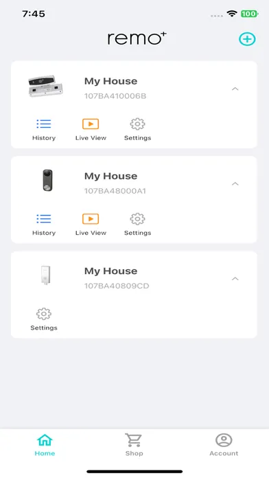 Remo+ : DoorCam & RemoBell Screenshots