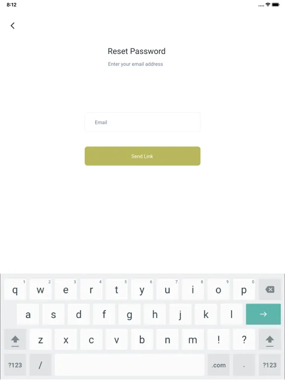 RS Sign-In iPad  Screenshots