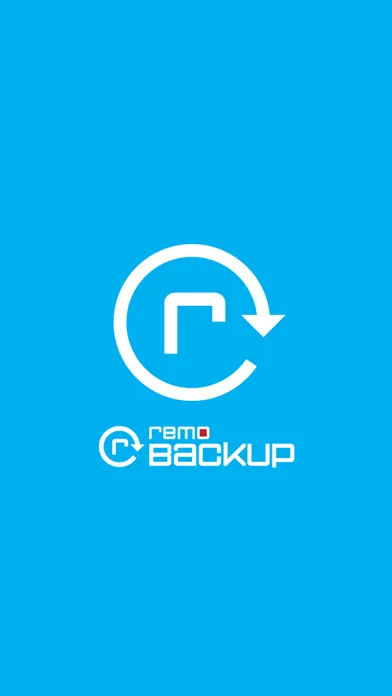 Capturas de tela do Remo Backup