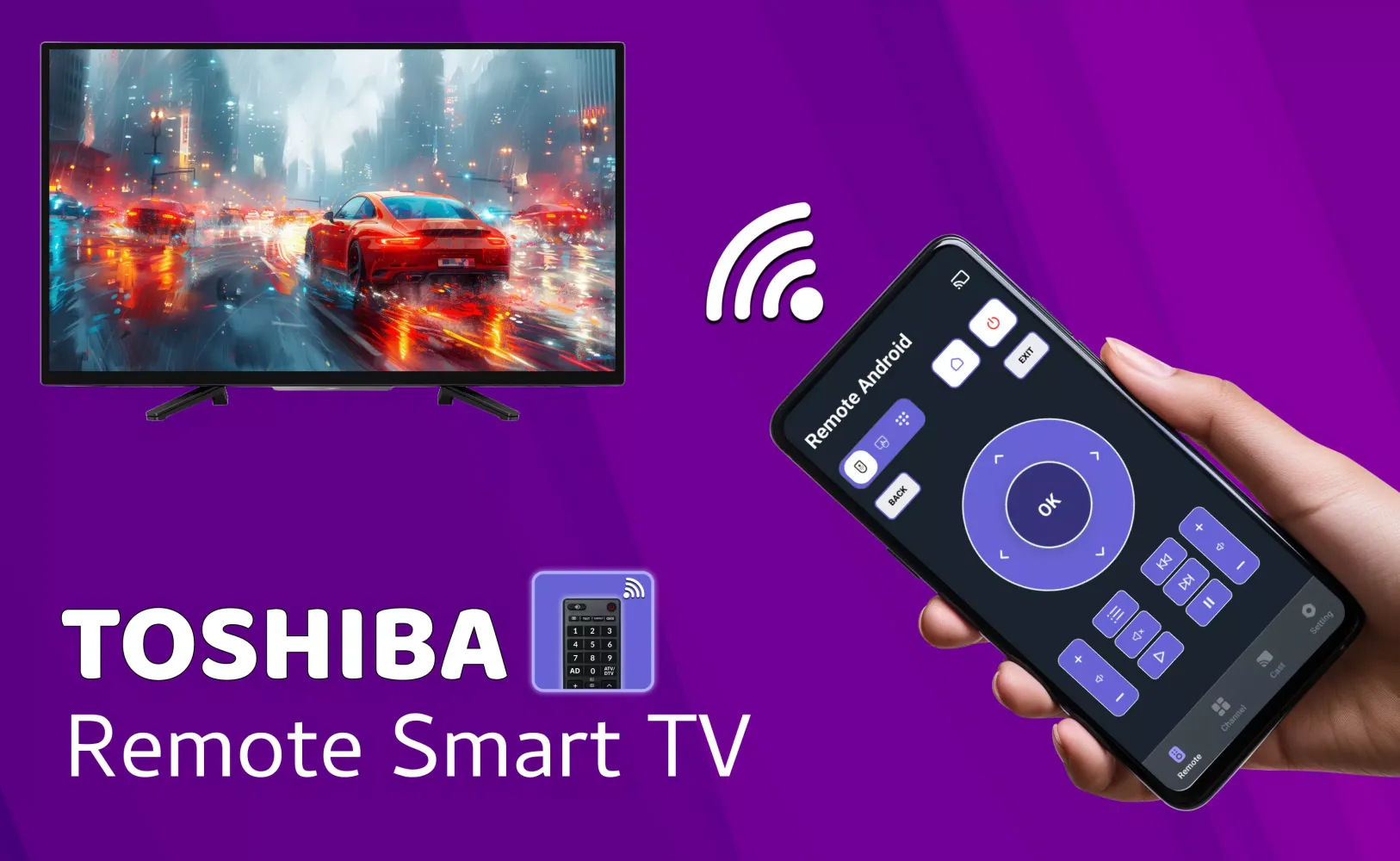 Capturas de pantalla de Remote for Toshiba Smart TV