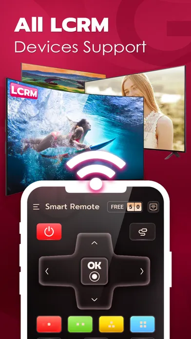 Captures d'écran de Remote Control For LCRM