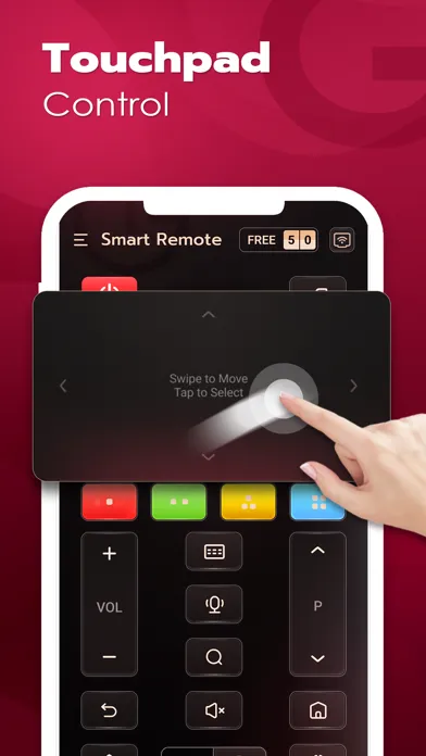 Captures d'écran de Remote Control For LCRM