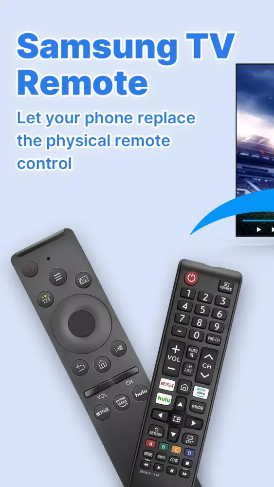 Remote Control for TV Samsung 스크린샷
