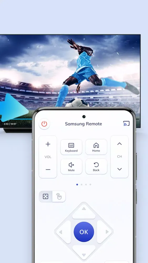 Remote Control for TV Samsung 스크린샷