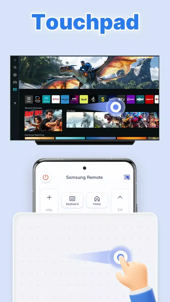 Remote Control for TV Samsung 스크린샷