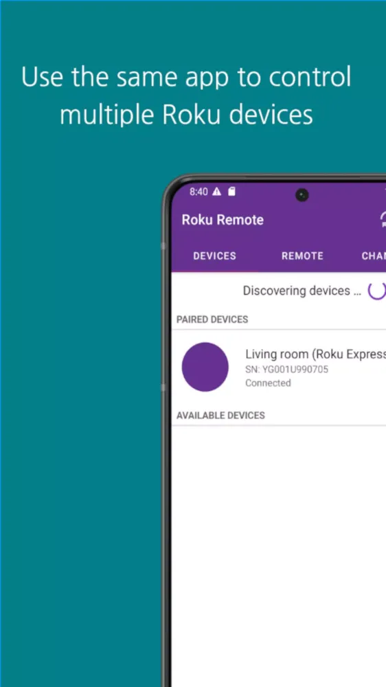 TV Remote Control for Roku TV स्क्रीनशॉट