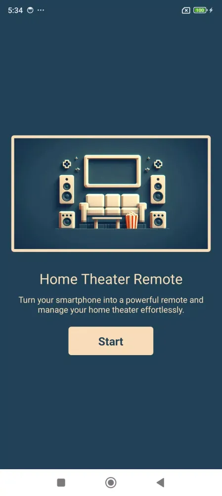 Screenshot di Home Theater Remote