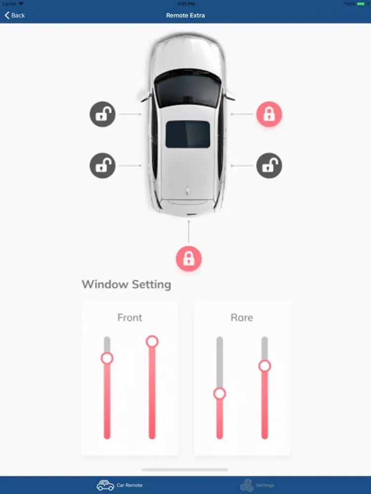 Captures d'écran de Car Torque Remote for Hyundai iPad 
