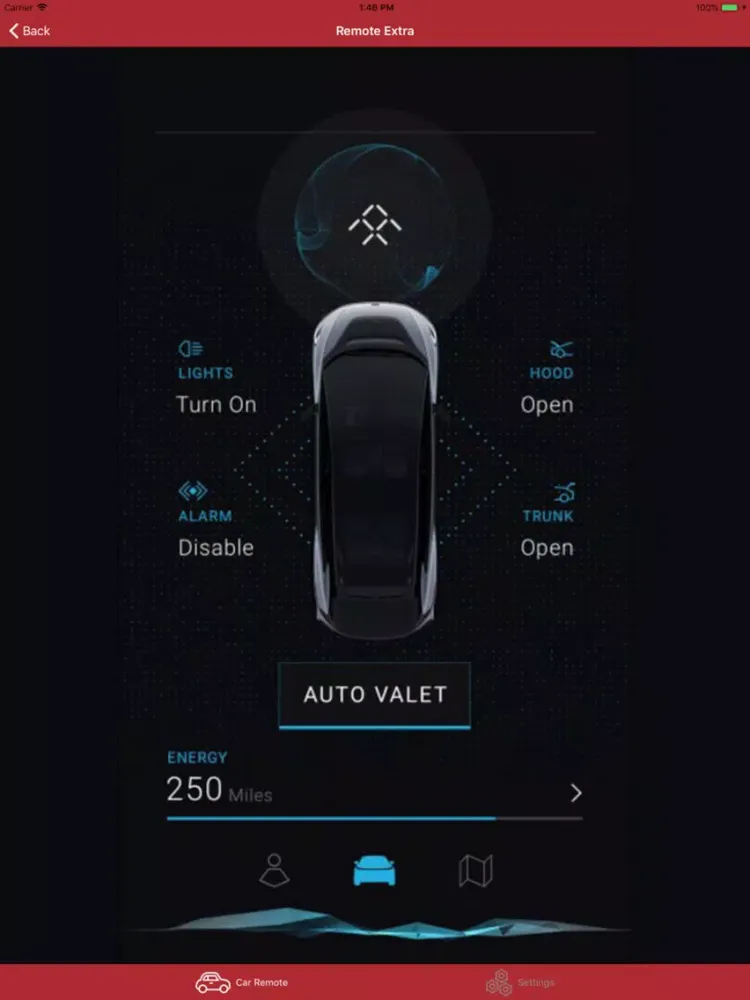 Zrzuty ekranu Car Remote Control for Kia iPad 