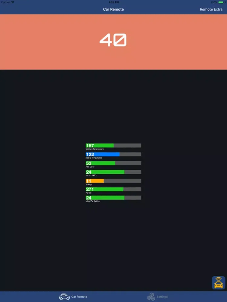 Car Remote ELM OBD for Peugeot iPad  Screenshots