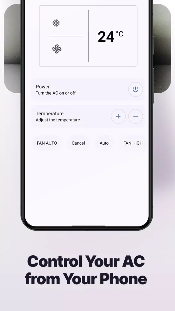 Zrzuty ekranu Remote for Samsung AC