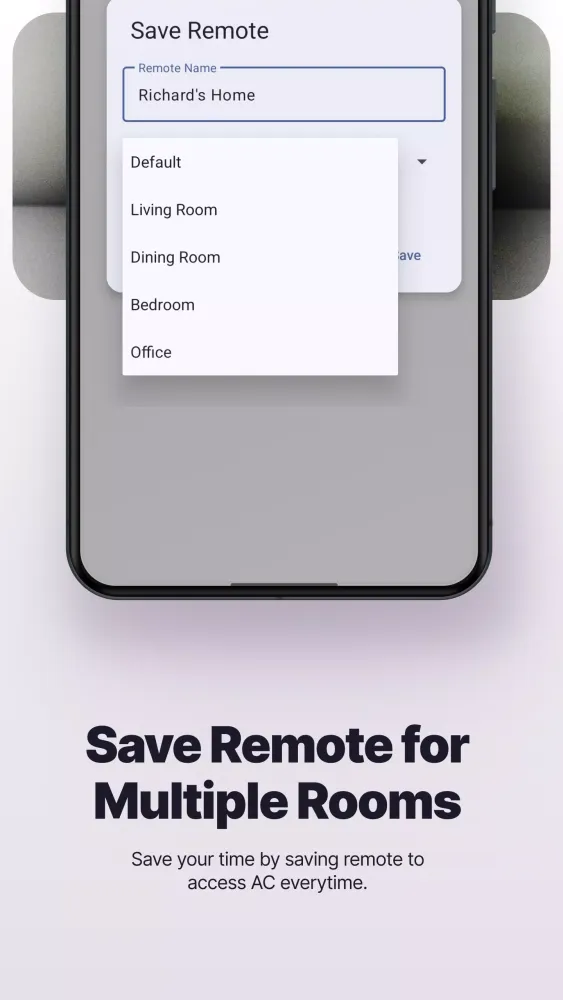 Zrzuty ekranu Remote for Samsung AC