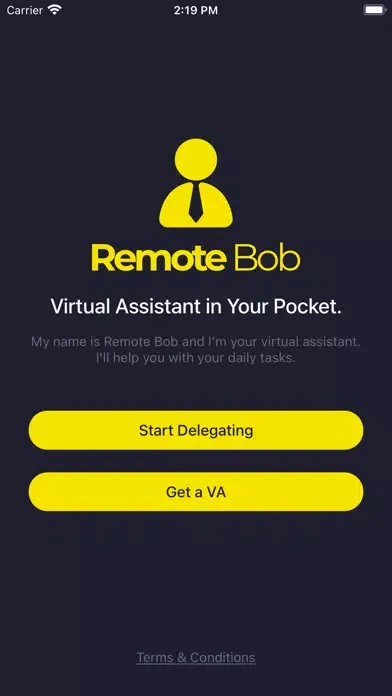 Remote Bob - Virtual Assistant स्क्रीनशॉट
