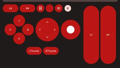 Capturas de tela do Remote Gamepad
