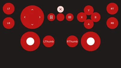 Capturas de tela do Remote Gamepad