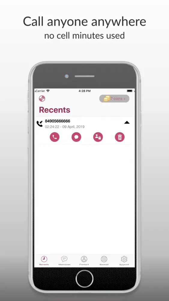 Screenshot di Automatic Call Recorder ACR.