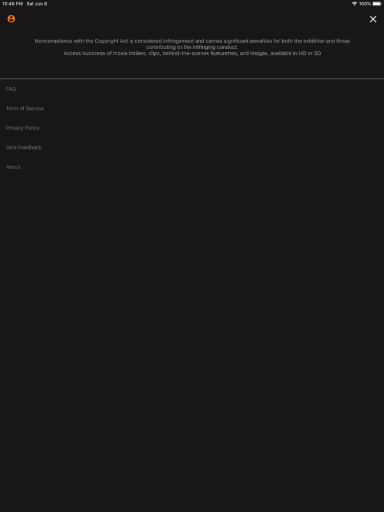 Capturas de pantalla de Showbox & MovieBox trailer hub iPad 