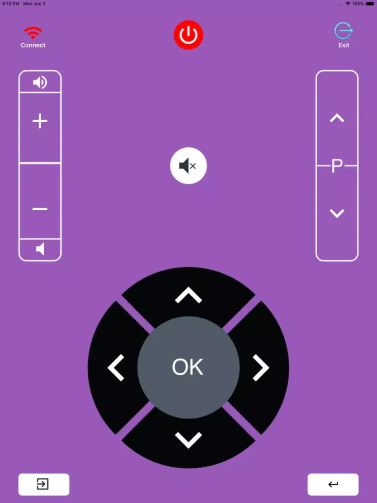 Universal Roku TV Remote iPad  Ekran Görüntüleri