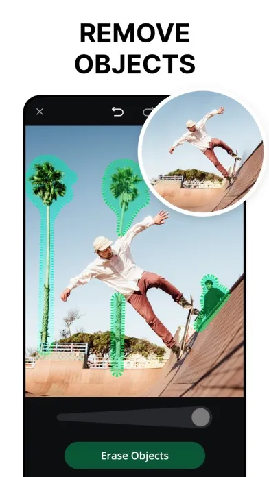 Screenshot di Background Eraser, AI - AppCut