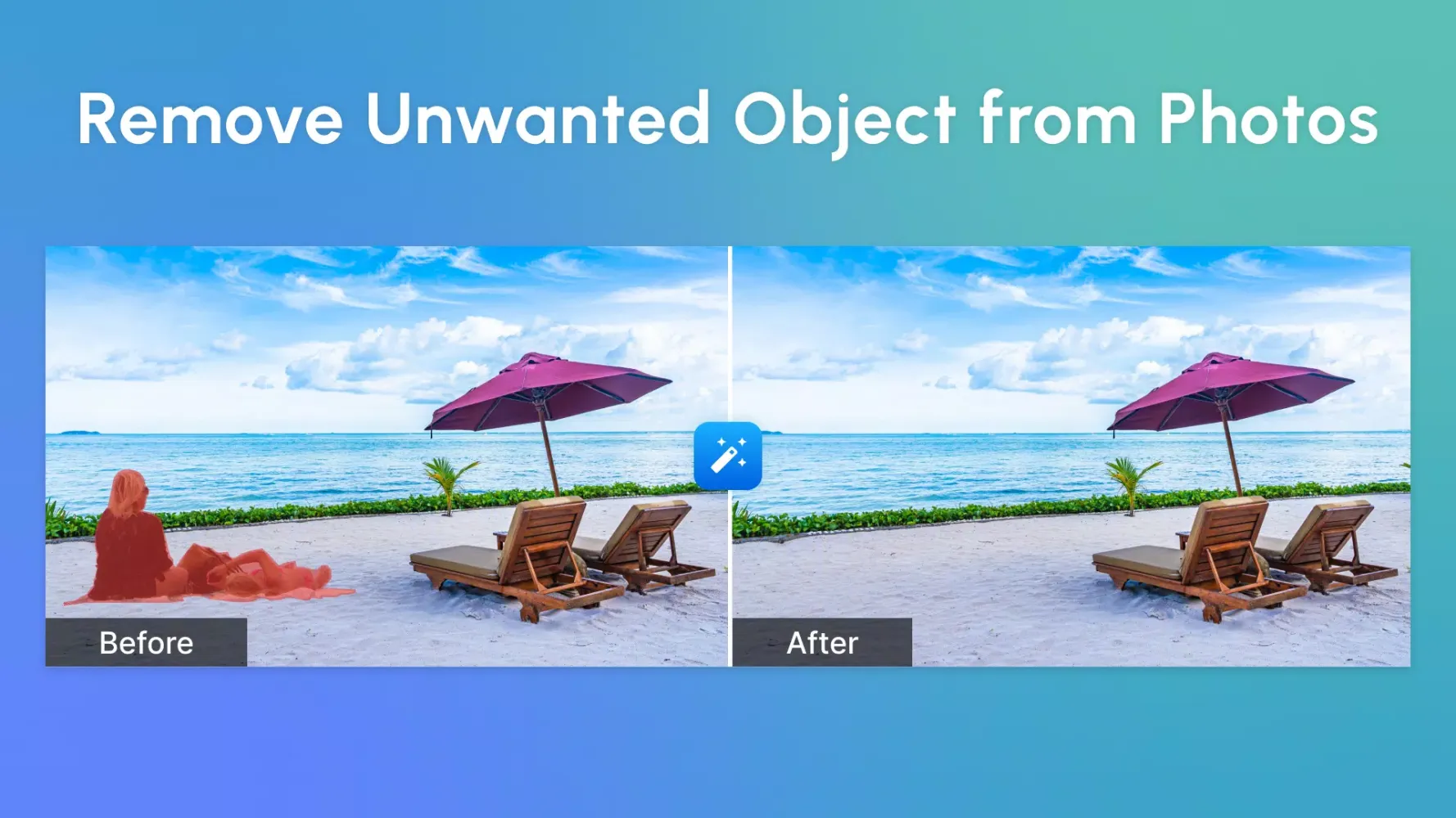 Tangkapan layar Remove Objects & Photo Eraser