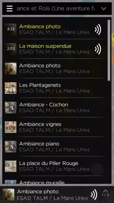 Errance et rois应用截图