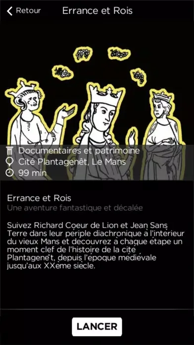 Errance et rois应用截图