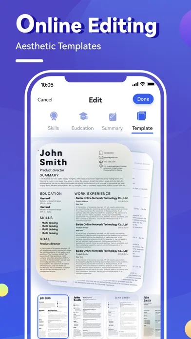 Resume Creator: CV Resume Make Screenshots