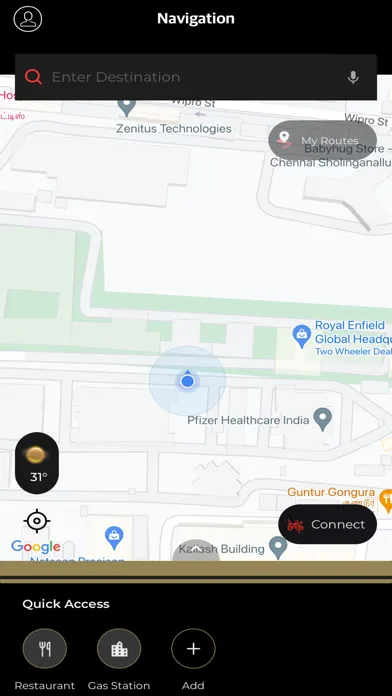 Royal Enfield App-NorthAmerica Screenshots