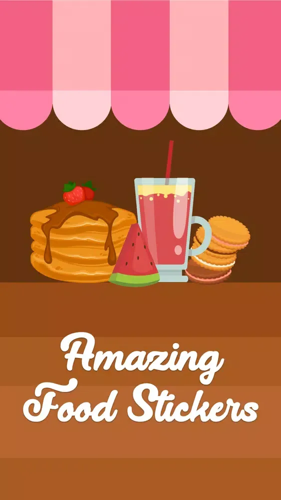 Amazing Food Stickers应用截图
