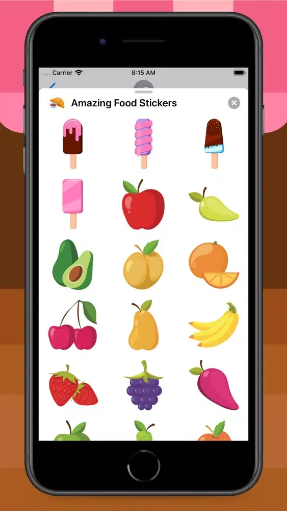 Amazing Food Stickers应用截图