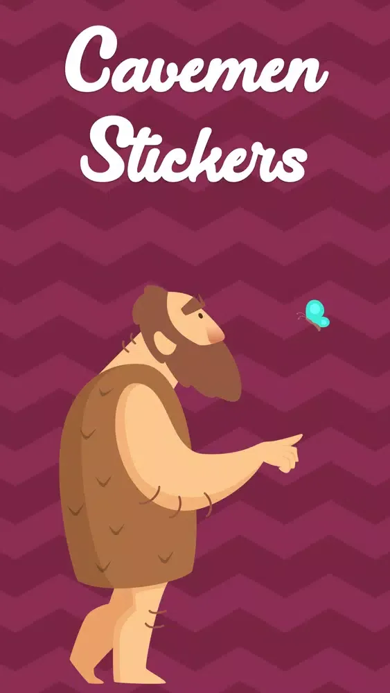 Ảnh chụp màn hình của Cavemen Stickers