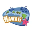 Hawaiian Aloha Stickers Hawaiian Aloha Stickers