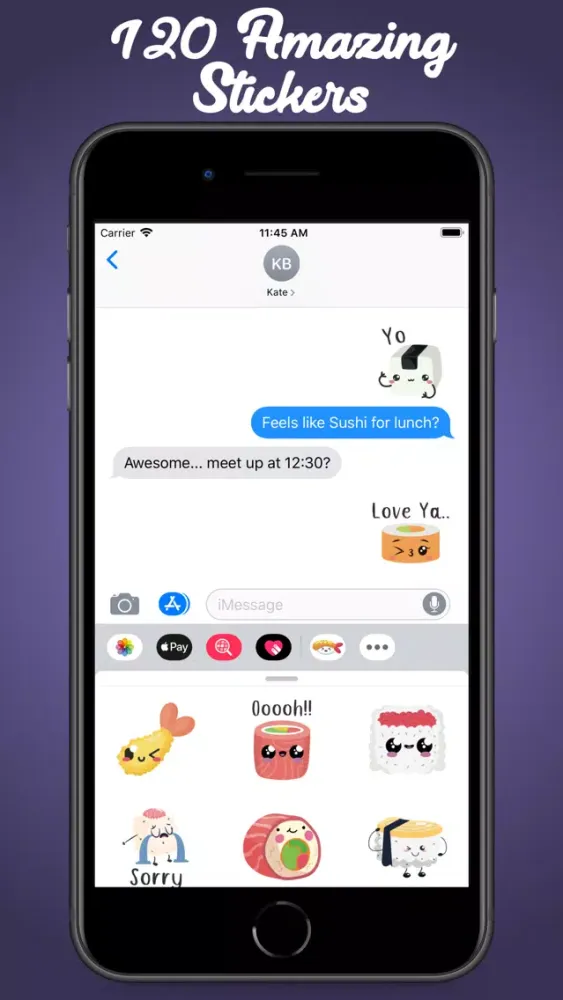 Скриншоты Kawaii Sushi Stickers