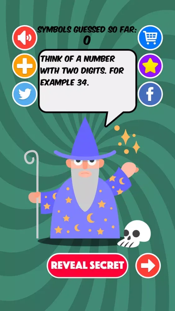 Mind Reading Wizard स्क्रीनशॉट