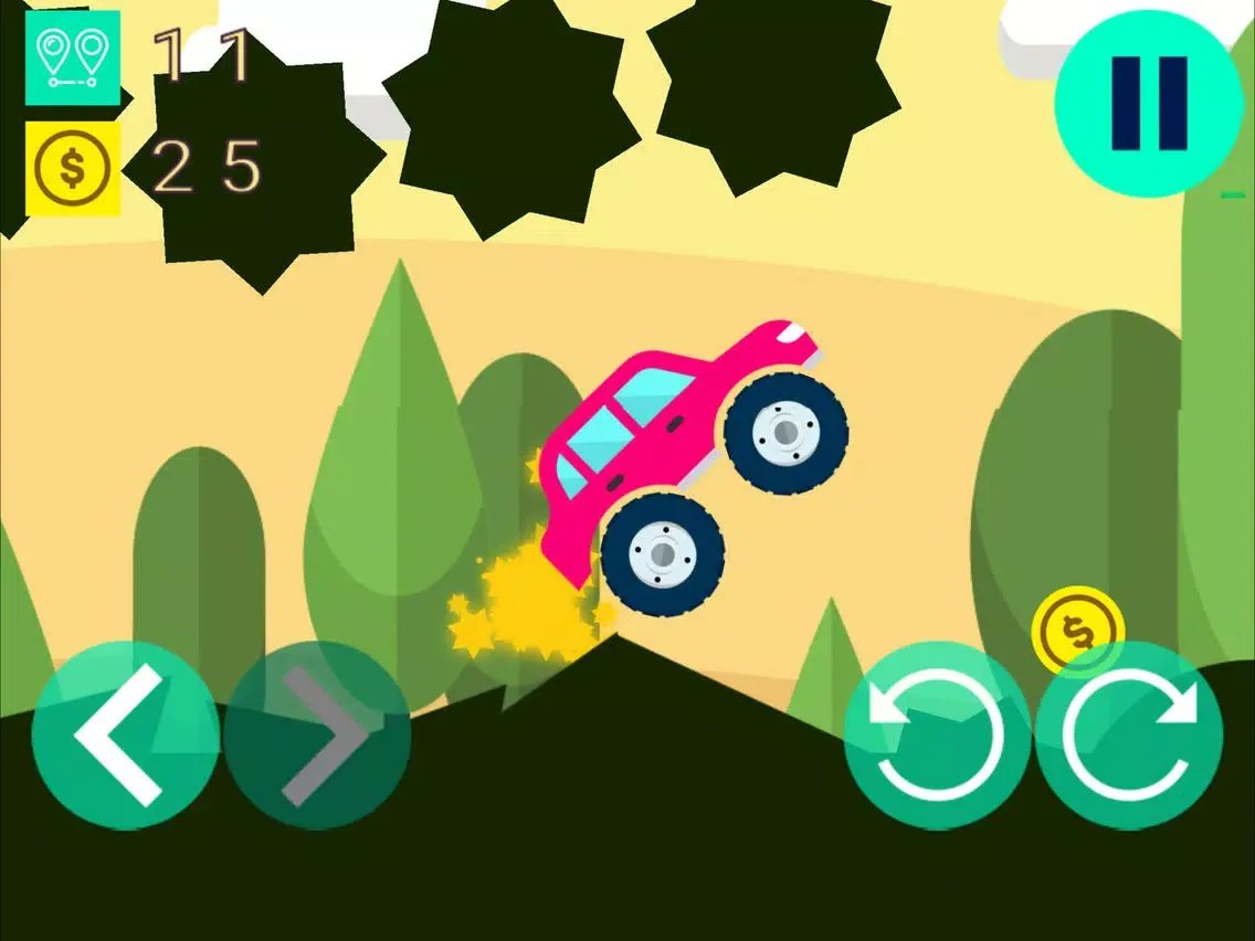 Bouncy Wheels iPad  स्क्रीनशॉट